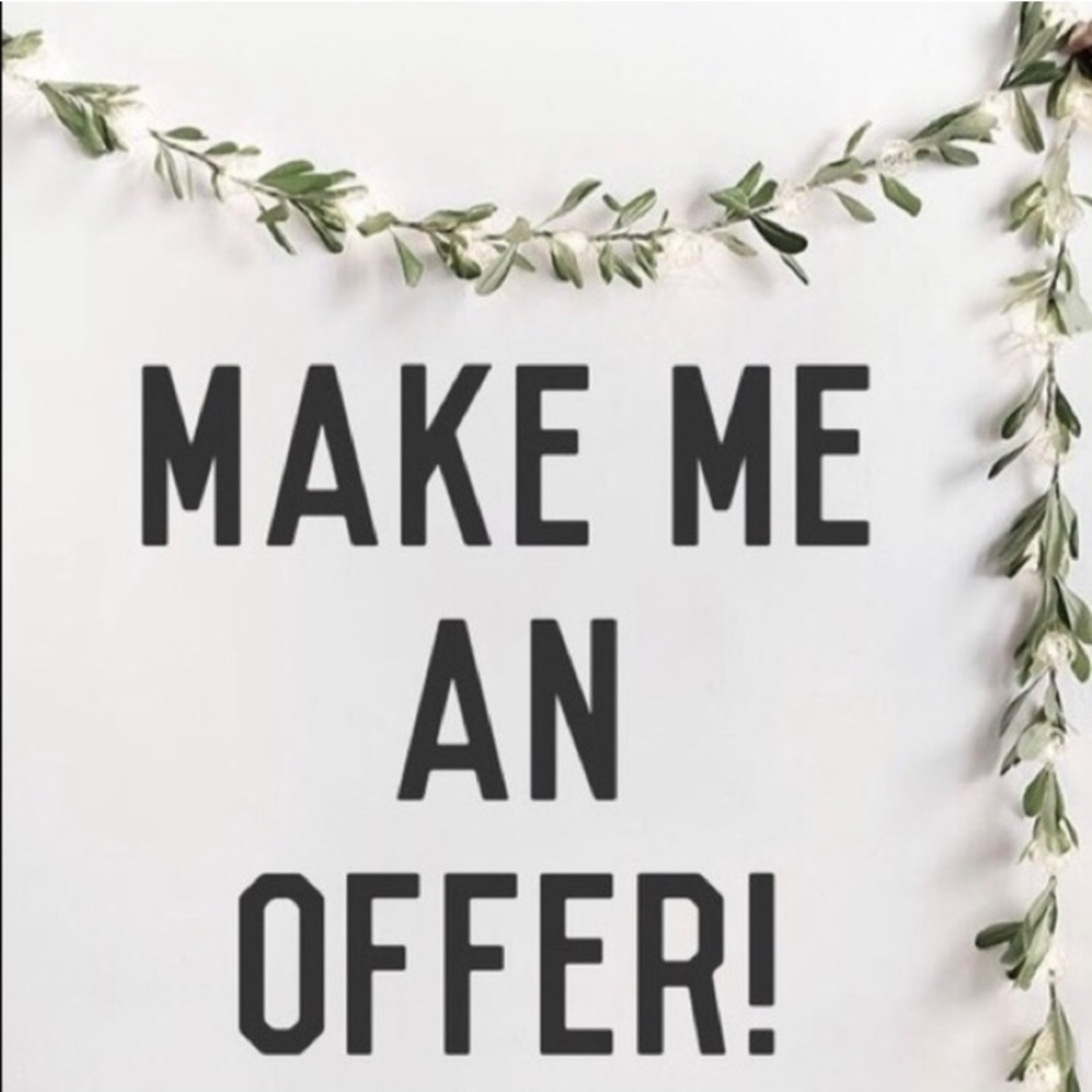 Offers Welcome!!